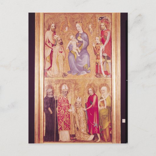 Aartsbisschop Jan Ocko van Vlasim, een sprekend pa Briefkaart (Voorkant)