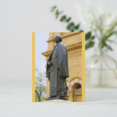 Aartsbisschop Jean-Baptiste Lamy standbeeld Briefkaart (Staand voorkant)