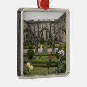 aartsbisschop paleis van Braga met tuin Metalen Ornament (Rechts)