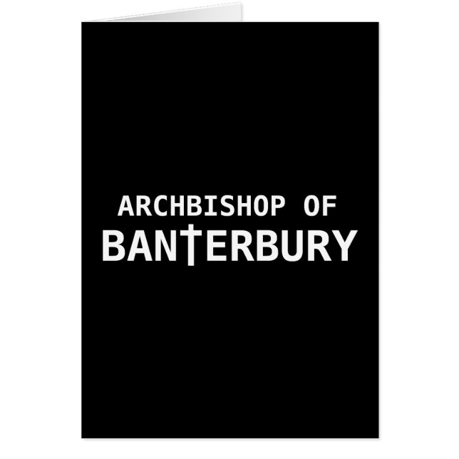 aartsbisschop van Banterbury 2 (Voorkant)