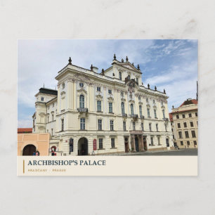 Aartsbisschoppelijk Paleis in Historisch Praag Briefkaart