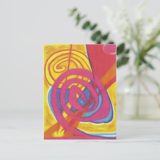 Aartsengel Ariel Briefkaart (Staand voorkant)