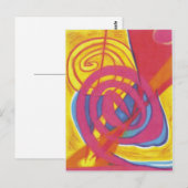 Aartsengel Ariel Briefkaart (Voorkant / Achterkant)