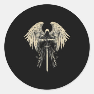 Aartsengel Gabriël Christelijke Engel Katholieke K Ronde Sticker
