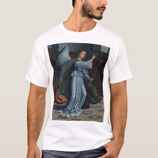 Aartsengel Gabriël door Gerard David T-shirt (Voorkant)