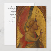 Aartsengel Gabriël Feestdagenkaart (Voorkant / Achterkant)