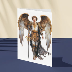 Aartsengel Gabriël Heilig Patron Sint Communicatie Kaart