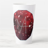 Aartsengel Gabriel Sigil Latte Mok (Voorkant)