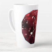 Aartsengel Jophiel Sigil Digitale Kunst Latte Mok (Linkerhoek)