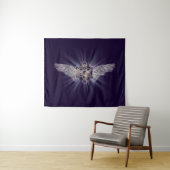 Aartsengel Metatron - Metatron's Cube Wandkleed (In Situ (horizontaal))