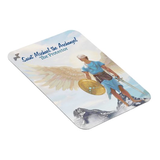 Aartsengel Michael Bescherming Engel Moed Sint Magneet (Rechterzijde)