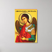 Aartsengel Michaël Canvas Afdruk (Voorkant)