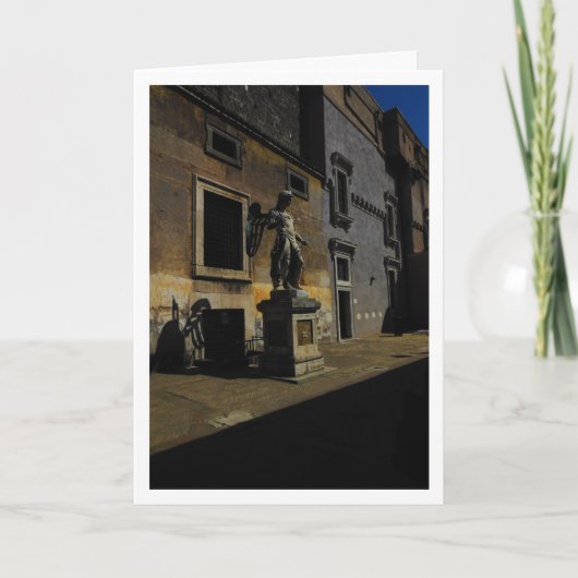 Aartsengel Michaël, Castel Sant'Angelo, Italië Kaart (Voorkant)