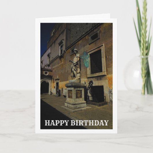 Aartsengel Michael, Castel Sant'Angelo, Italië Kaart (Voorkant)