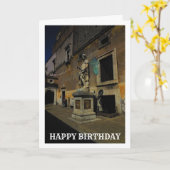 Aartsengel Michael, Castel Sant'Angelo, Italië Kaart (Gele Bloem)