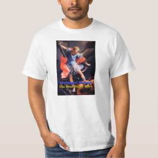 Aartsengel Michael de echte superheld T-shirt