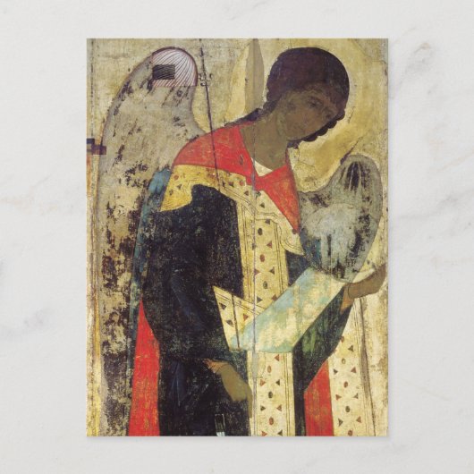 Aartsengel Michael door Andrei Rublev Briefkaart (Voorkant)
