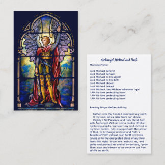 Aartsengel Michaël en het geloof Visitekaartje