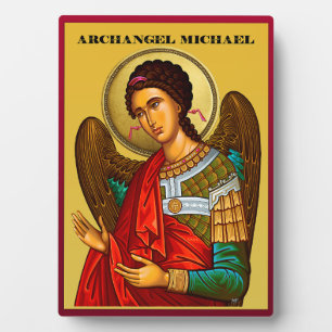 Aartsengel Michaël Fotoplaat