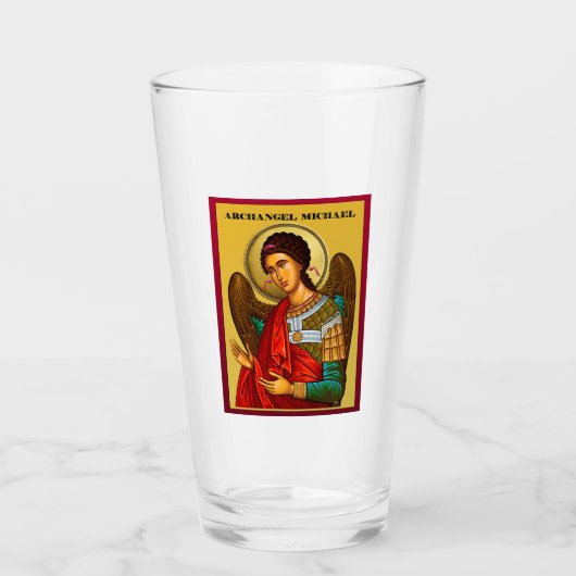 Aartsengel Michaël Glas (Voorkant)