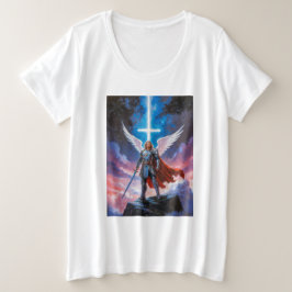 Aartsengel Michaël Grote Maat T-shirt