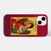 Aartsengel Michaël iPhone Hoesje (Achterkant horizontaal)