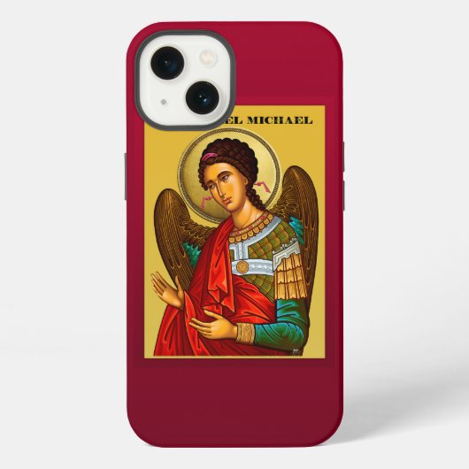 Aartsengel Michaël iPhone Hoesje (Achterkant)