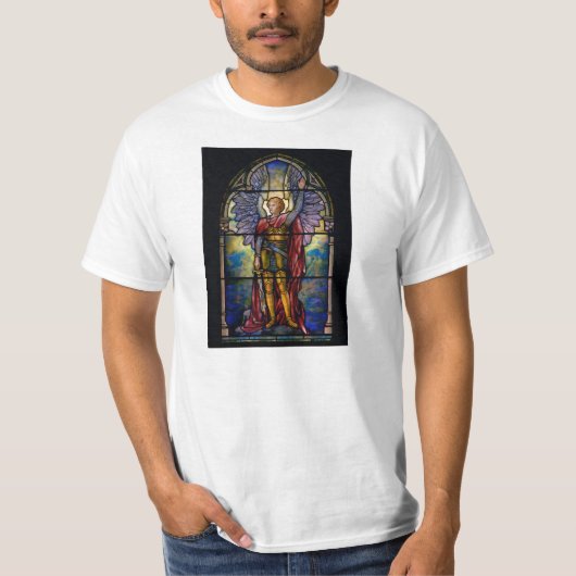 Aartsengel Michael - Kapitein van de gastheer van T-shirt (Voorkant)