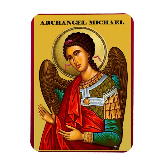 Aartsengel Michaël Magneet (Verticaal)