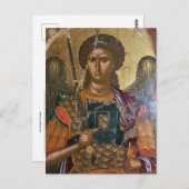 aartsengel michael orthodox Christelijk icoon Briefkaart (Voorkant / Achterkant)