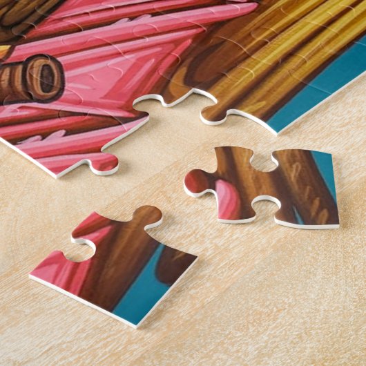 aartsengel michael orthodox Christelijk icoon Legpuzzel (Zijkant)