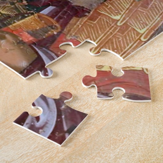 aartsengel michael orthodox Christelijk icoon Legpuzzel (Zijkant)