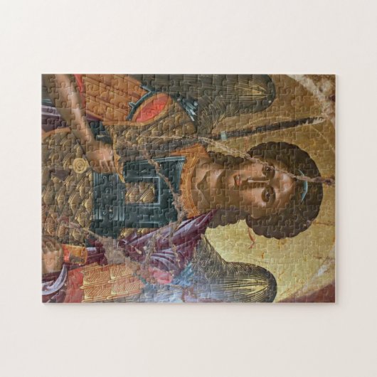 aartsengel michael orthodox Christelijk icoon Legpuzzel (Horizontaal)