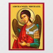 Aartsengel Michaël Raamsticker (Vel)