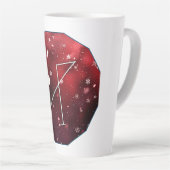 Aartsengel Michael Sigil Digitale kunst Latte Mok (Rechterhoek)