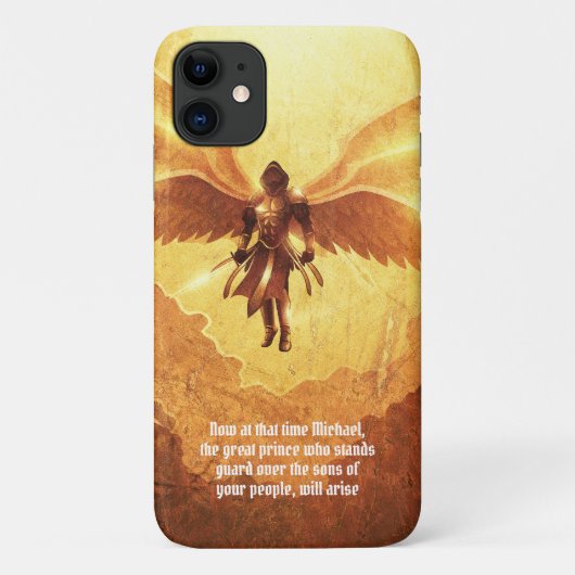 Aartsengel Michael Six Wings | Bijbelvers Case-Mate iPhone Case (Achterkant)