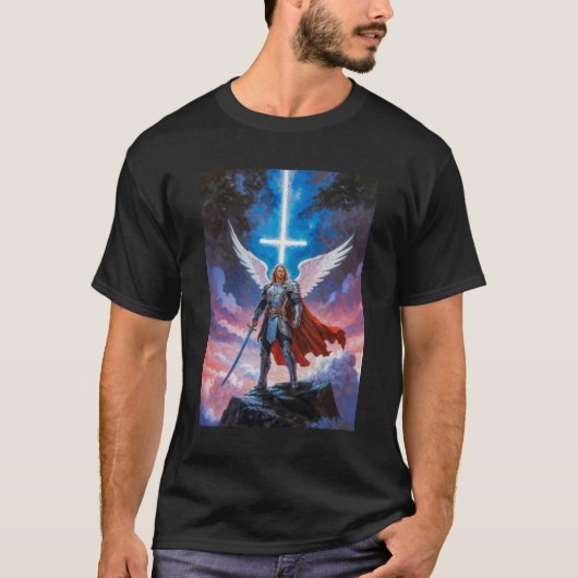 Aartsengel Michaël T-shirt (Voorkant)