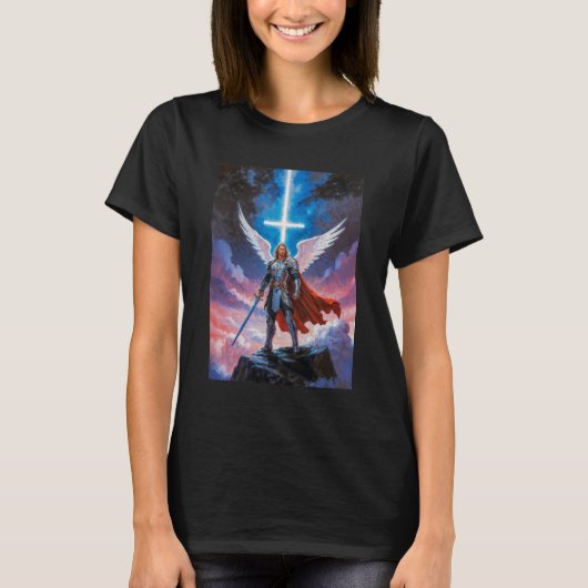 Aartsengel Michaël T-shirt (Voorkant)