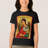 Aartsengel Michaël Tri-Blend Shirt (Voorkant)
