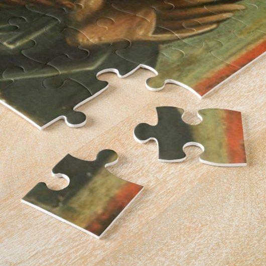 Aartsengel Michaël van Sinaï Orthodox Icoon Legpuzzel (Zijkant)