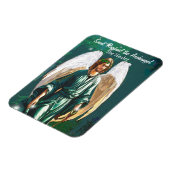 Aartsengel Rafaël Genezer Angel Healing Saint Art Magneet (Linkerzijde)