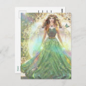 Aartsengel Rafaël Genezer Engel Godin Heling Briefkaart (Voorkant / Achterkant)