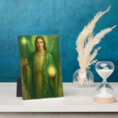 Aartsengel Rafaël – Goddelijke Genezer van Licht Fotoplaat (Zijkant)