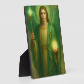 Aartsengel Rafaël – Goddelijke Genezer van Licht Fotoplaat (Zijkant)