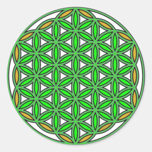 Aartsengel Raphael2 Ronde Sticker (Voorkant)