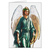 Aartsengel Raphael Angel Saint Healing Art Kaart (Voorkant)