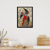 AARTSENGEL RAPHAEL EN DE VIS POSTER (Keuken)