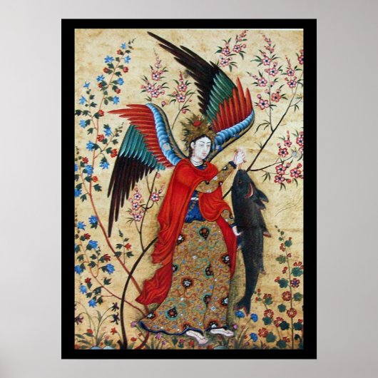 AARTSENGEL RAPHAEL EN DE VIS POSTER (Voorkant)