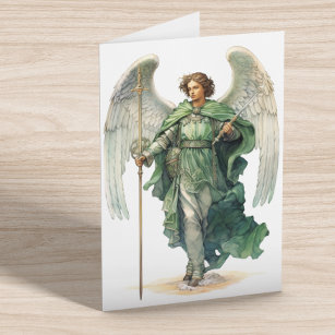Aartsengel Raphael genezing Engel Saint Reizen Kaart