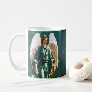 Aartsengel Sint Rafaël Volledige Afbeelding Helend Koffiemok